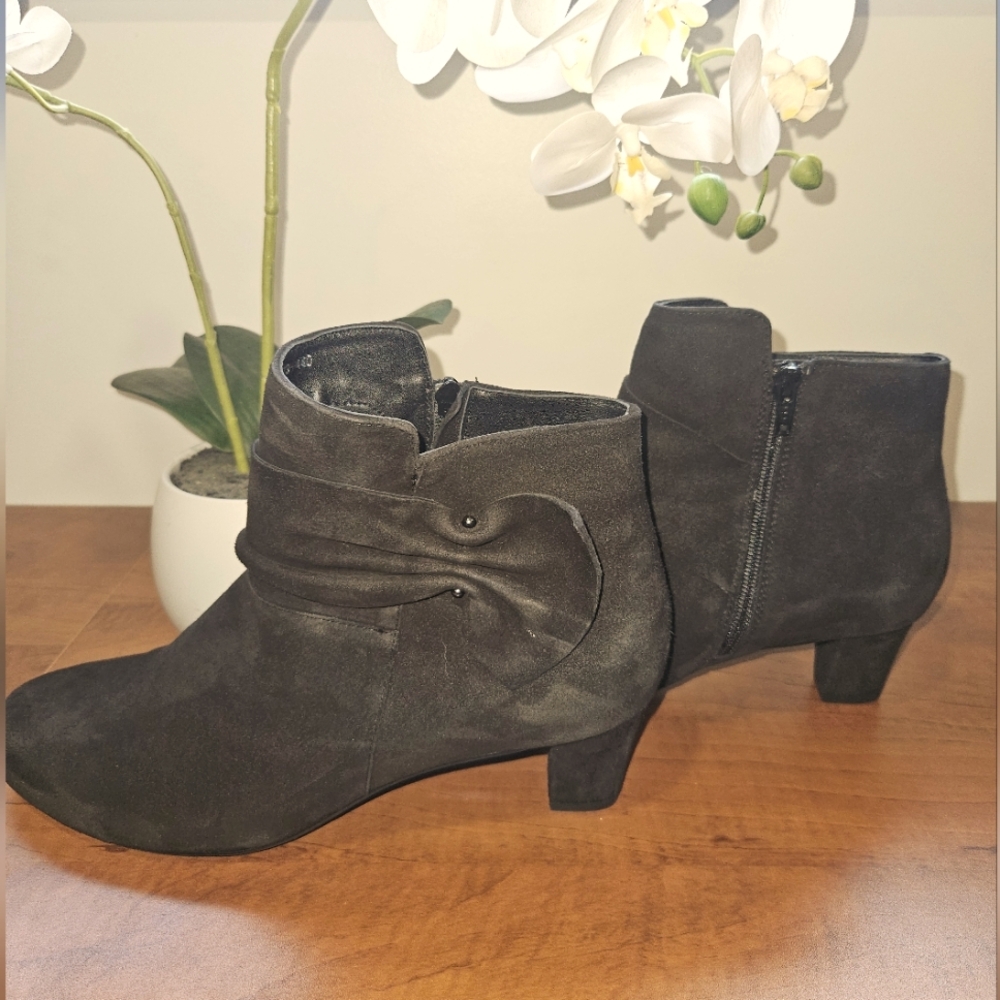 David Tate Elegant Black Ankle Boots